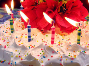 Eine Torte fürs Geburtstagskind